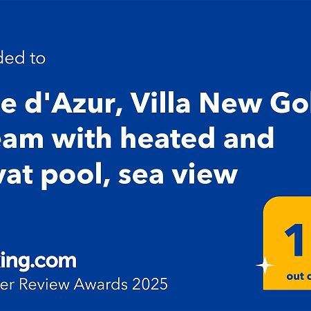 Cote D'Azur, Villa New Gold Dream With Heated And Privat Pool, Sea View Le Rouret المظهر الخارجي الصورة